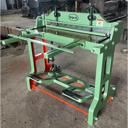 Foot Treadle Shearing Machine - Mild Steel, 36" Cutting Size, 1000mm Width, Cuts Up To 2mm Thickness | Manual Grade, Human Machine Interface Control, 300kg Weight, 1-year Warranty