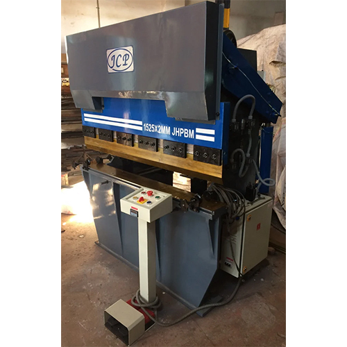 Automatic Hydraulic Press Brake Machine - Color: Gray And Blue