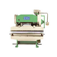 Mechanical Press Brake Machine - Color: Green And White