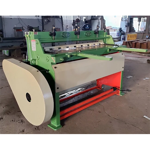 Metal Sheet Shearing Machine - Mild Steel, 1000 Mm Cutting Width, 1-2 Mm Cutting Thickness | Semi-automatic, Human Machine Interface Control, 1-year Warranty