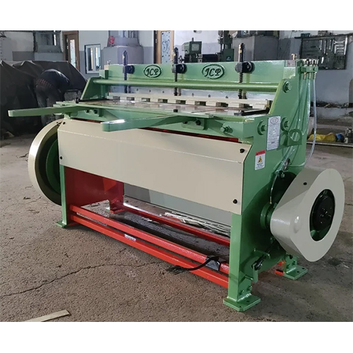 Metal Sheet Shearing Machine - Mild Steel, 1000 Mm Cutting Width, 1-2 Mm Cutting Thickness | Semi-automatic, Human Machine Interface Control, 1-year Warranty