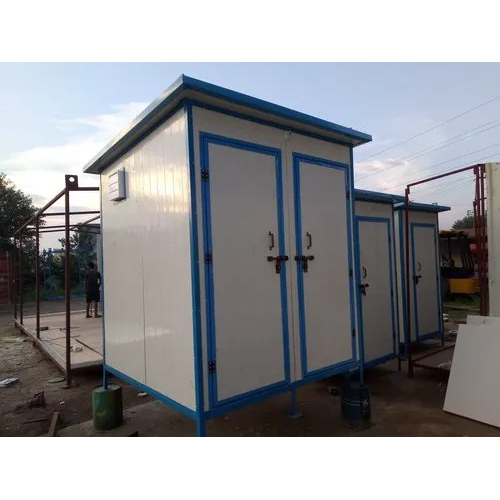 2 Seater PUF मोबाइल Toilet