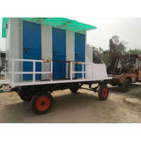 Trolley Mounted Mobile Toilets