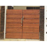 Automatic Swing Gate - Color: Brown