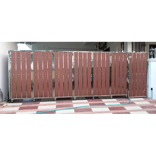 Automatic Corner Folding Gate