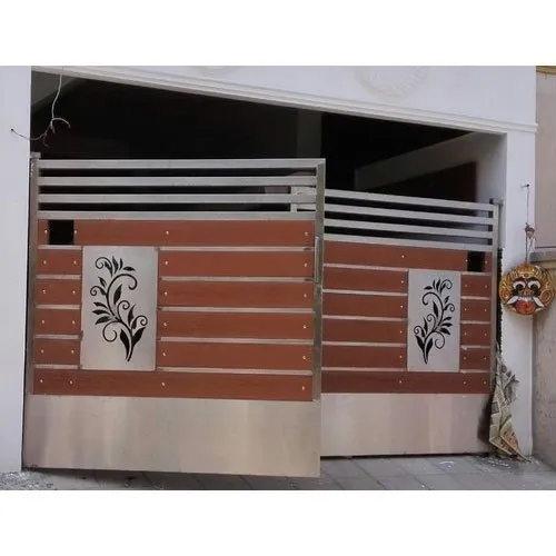 Stainless Steel Main Gate