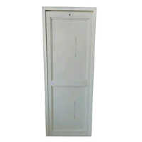 Plain White Pvc Solid Door - Size: 6x2ft (lxw)