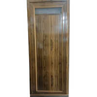 Pvc Hollow Profile Door - Color: Brown