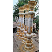 Frp Wedding Pillar - Custom Size, Polished Multicolor Finish | Outdoor & Indoor Use, Elegant Pillar Design For Stunning Wedding Decor