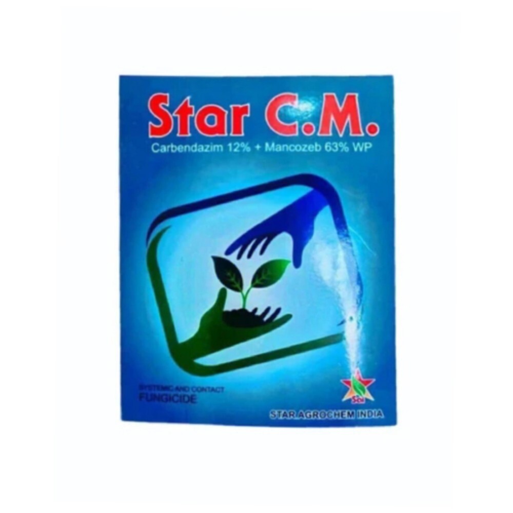 Star CM Carbendazim 12% + Mancozeb 63% WP Fungicide