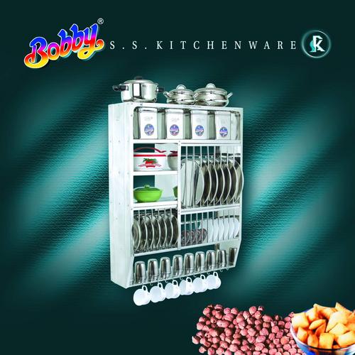 SS Kitchen Stand - 38x30 Inches | Durable Stainless Steel, Customizable Design, Long-Lasting Performance