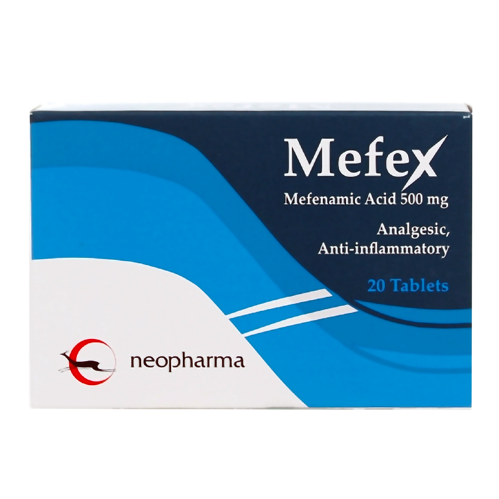 Mefex Mefenamic Acid 500 mg Tablets