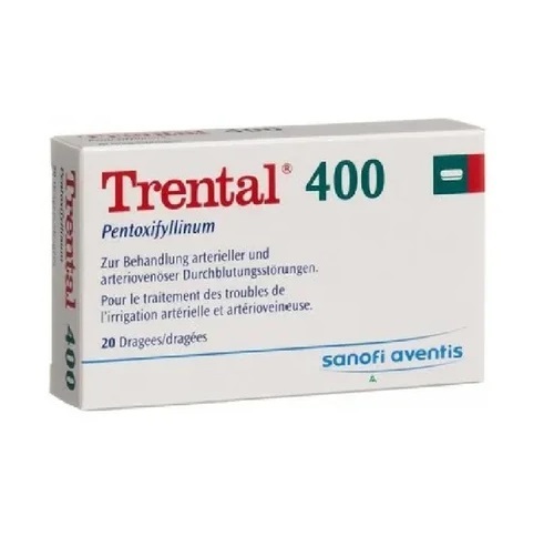 Trental 400mg/er Pentoxifylline Tablets
