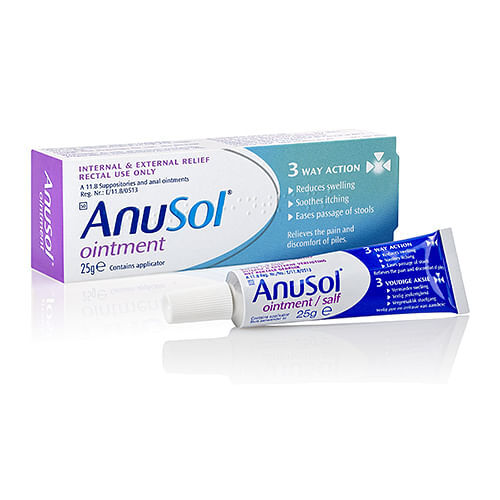 Anusol Ointment / Salf 15mg - Dosage Form: Tubes