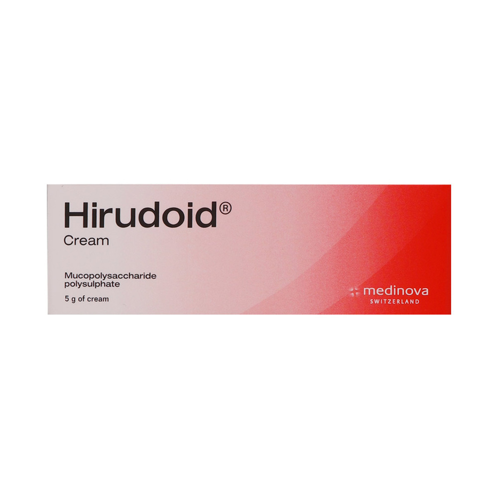 Hirudoid Cream 5gm Mucopolysachride Polysulphate