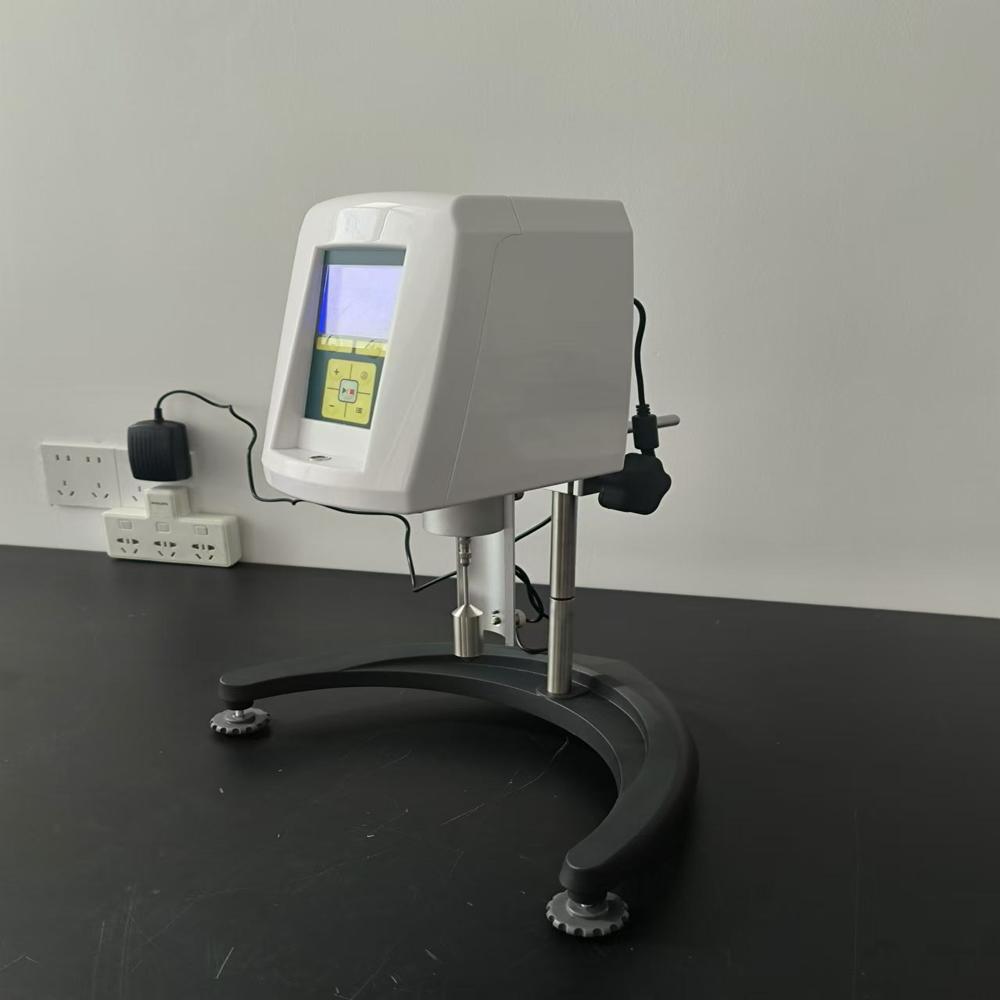 Automatic Rotary Viscosity Meter For Small Sample Testing - Color: White