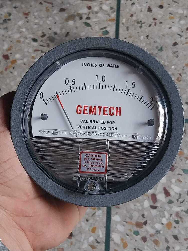 Gemtech Differential Pressure Gauge In Riico Prahladpura Industrial Area Jaipur