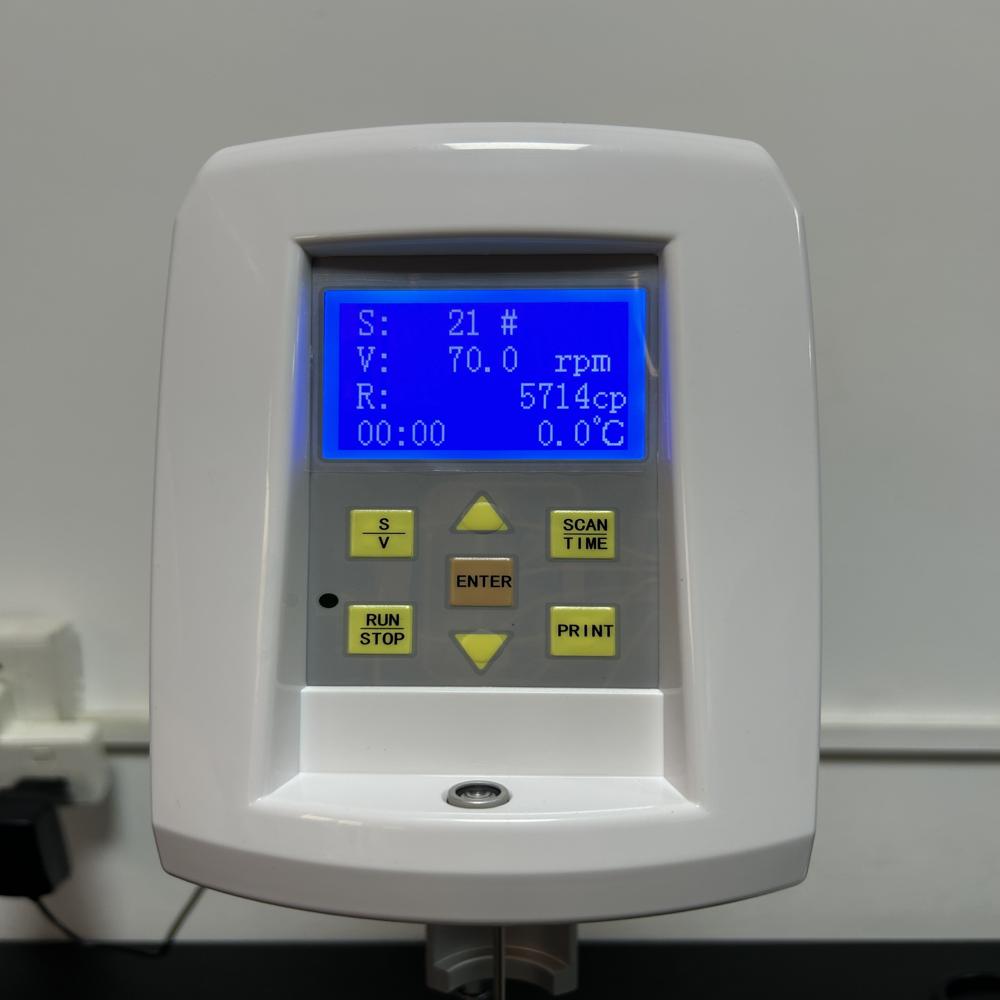 Hb-ssr-h Automatic High Temperature Viscometer - Electric Power Supply , High Precision Measurement With Lcd Display And Automatic Scanning Function