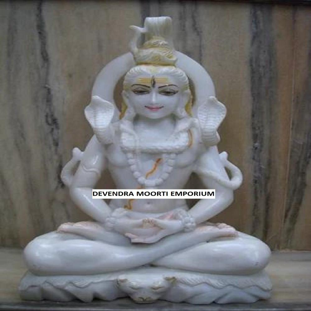 marble shiv statue in pune