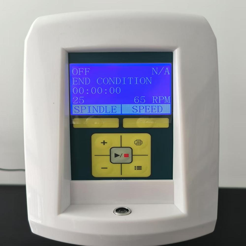 Viscosity Testing Equipment Small Sample Digital Viscometer - Color: White