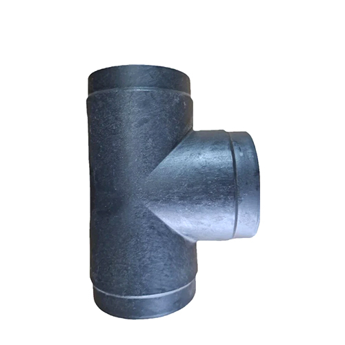 150Mm Hdpe Moulded Tee - Color: Black