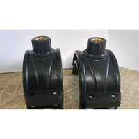 Saddle Pipe Fittings - Color: Black