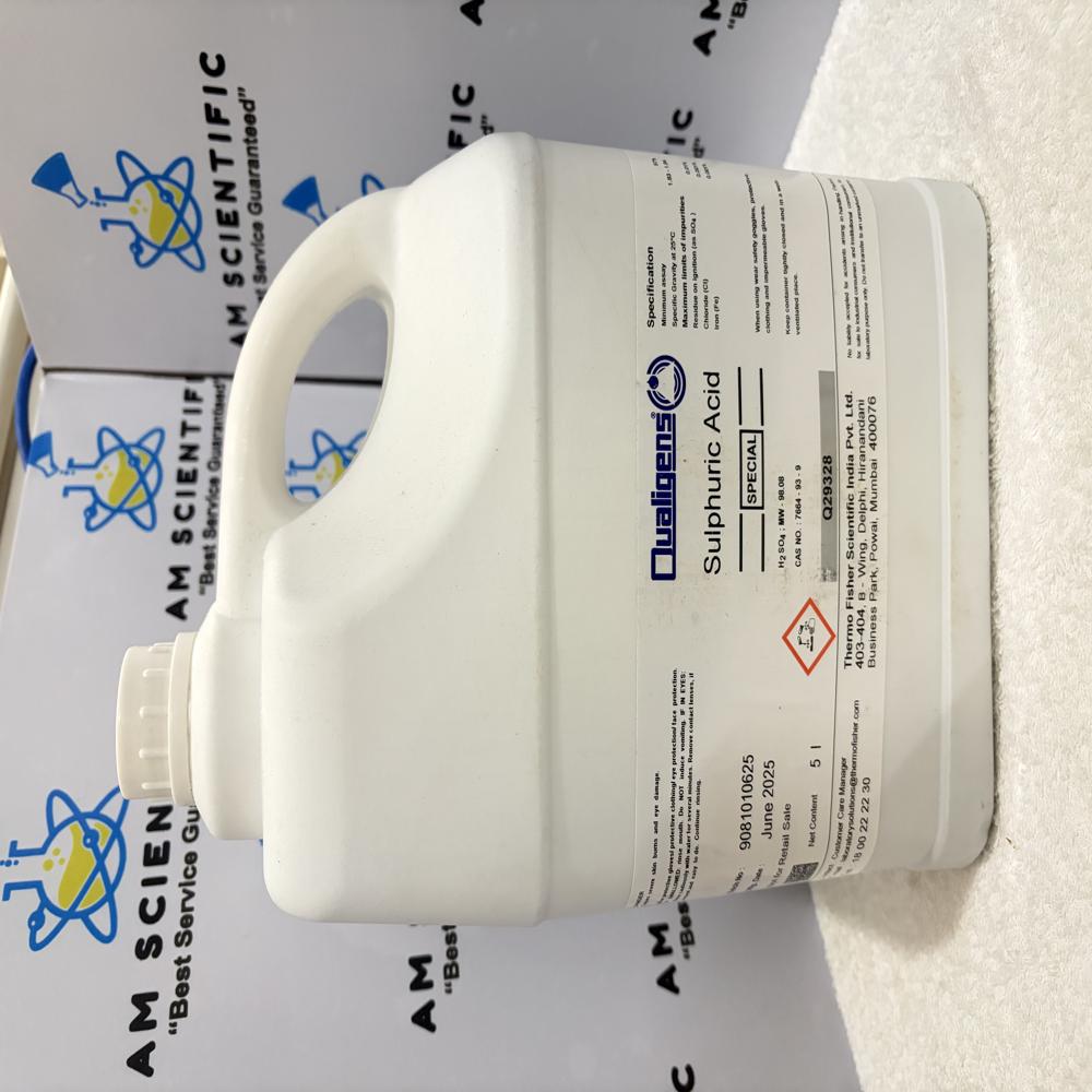 Sulphuric Acid Sq 5L - Cas No: 7664-93-9