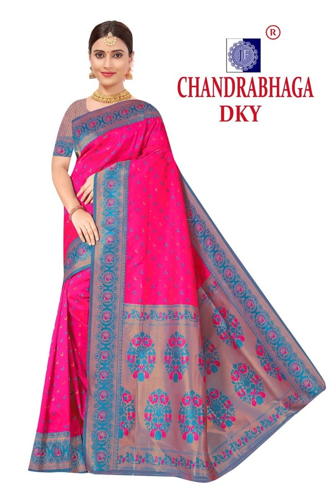 Chandra Bhaga Saree - Color: 8 Color