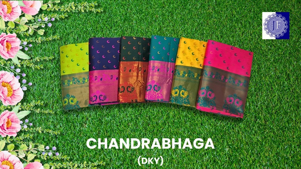 Chandra Bhaga Saree - Color: 8 Color