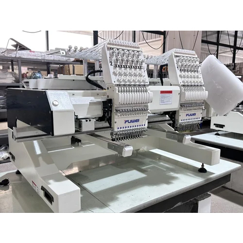 FUWEI TWO HEAD Computerized Embroidery Machine