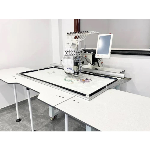 Fuwei Flat Embroidery Machine With Six Sequance And Double Bead - Advantage: High Speed
