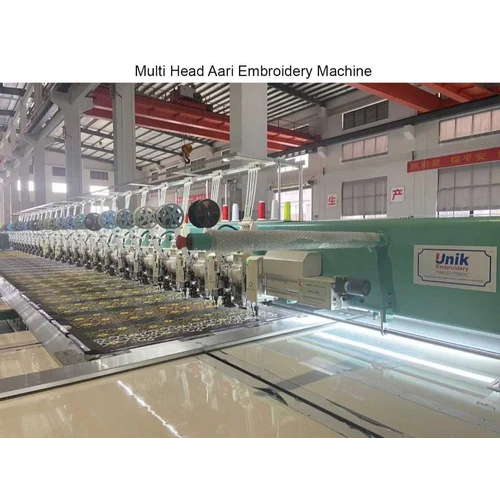 Multi Head Aari Embroidery Machine - Advantage: High Speed