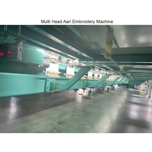 Multi Head Aari Embroidery Machine - Advantage: High Speed