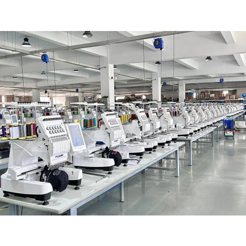 Fuwei Single Head Flat With Rebin Embroidery Machine - Advantage: High Speed