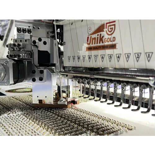 Single Head Embroidery Machine With Double Beads Double Sequance - Advantage: High Speed