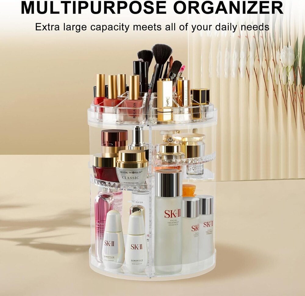 ROTATING COSMETIC ORGANIZER