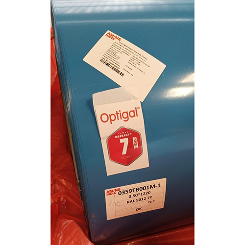 Am-ns India Optigal Sheet - Pattern: Plain