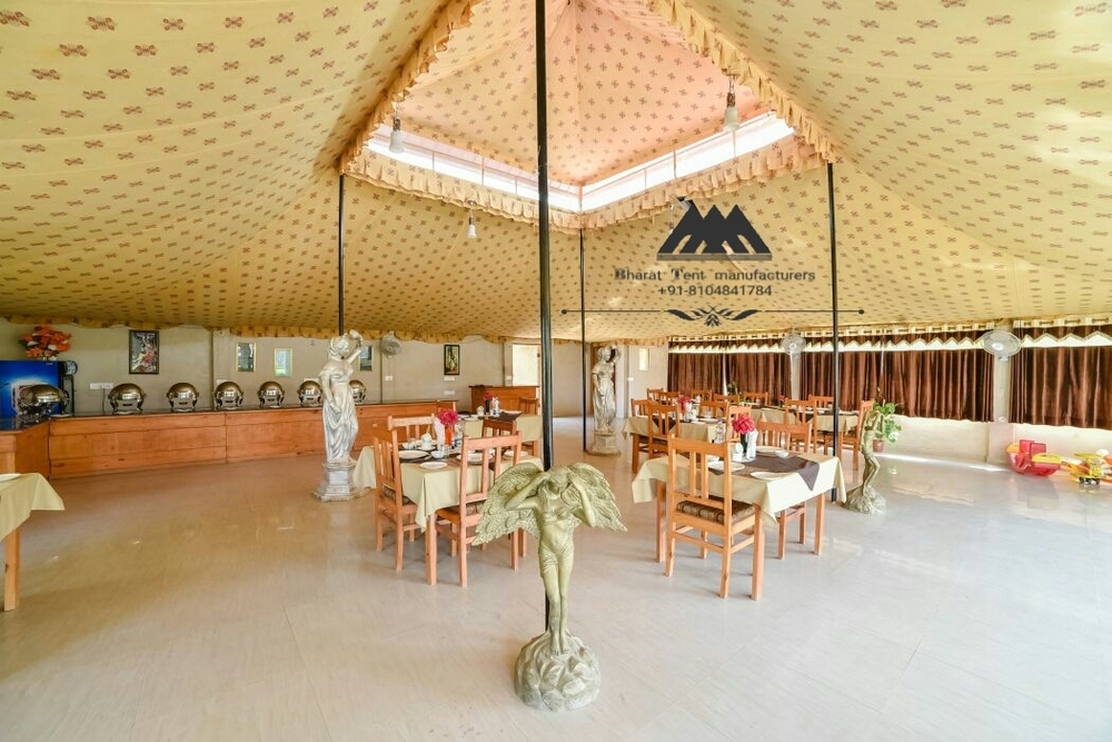 Maharaja Tent Sitting & Dining Hall. 30x30 ft