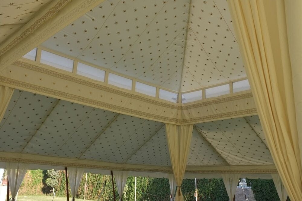 Maharaja Tent Sitting & Dining Hall. 30x30 ft