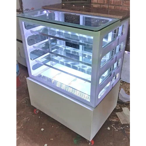 Ss Straight Glass Counter - Color: Silver