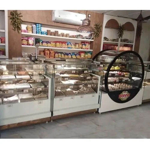 Ss Sweets Cabinet - Color: Silver