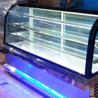 Ss Bend Glass Counter - Color: Silver