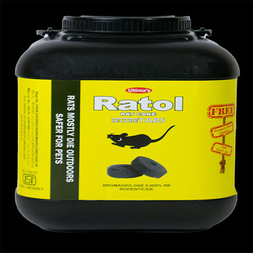 Ratol Cake 3KG Jar Powerful Single-Dose Rat Killer