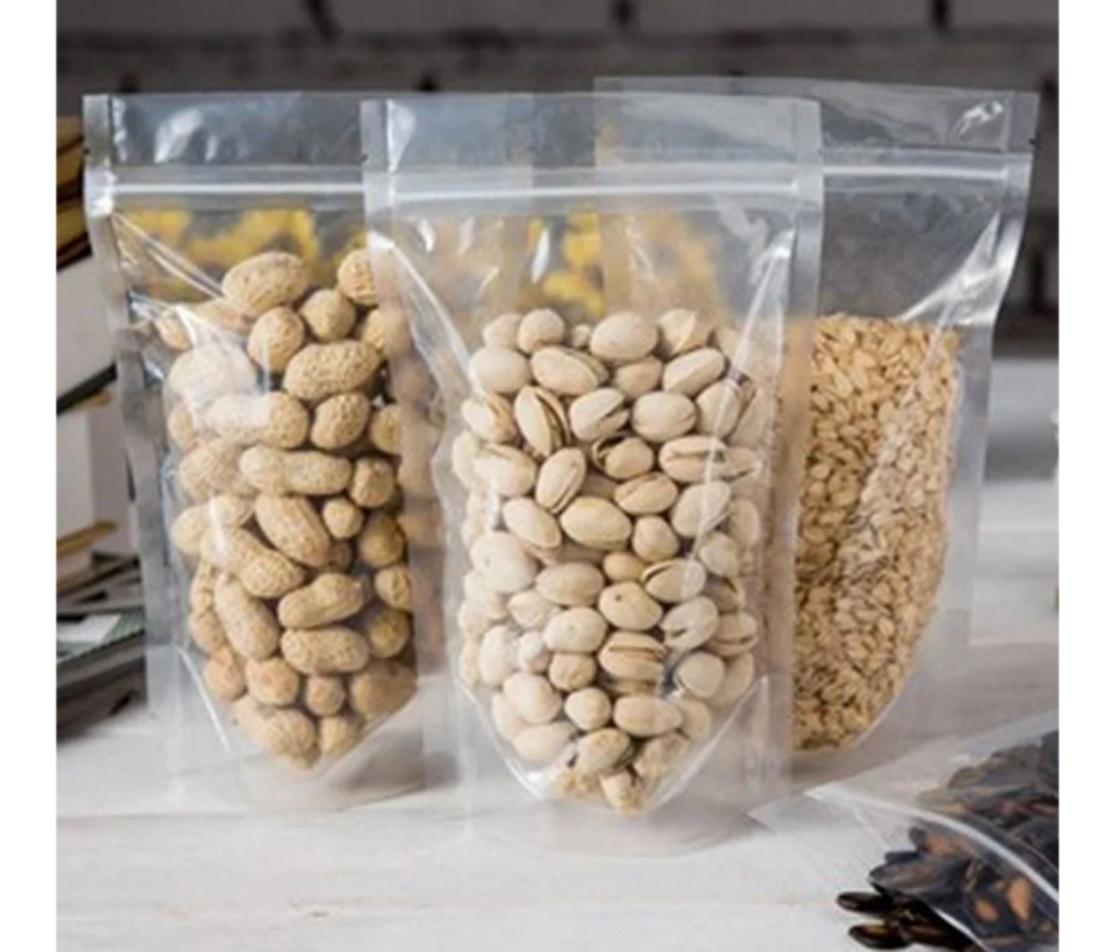 Food Packaging Pouch - Color: Transparent