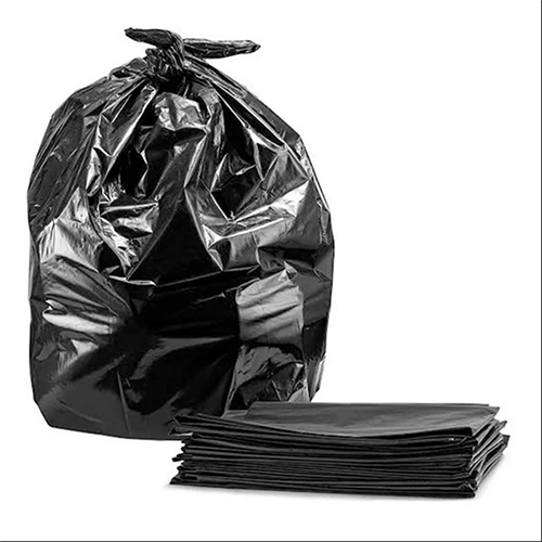 Plastic Garbage Bag - Color: Black