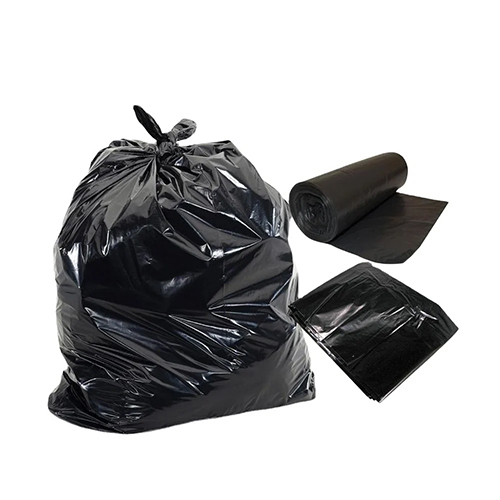 Plastic Garbage Bag - Color: Black