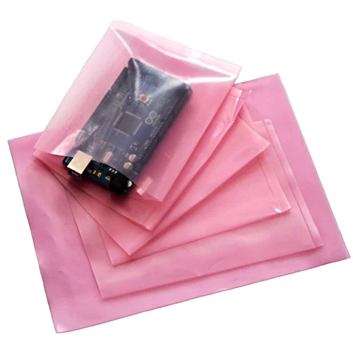 Anti Static Pink Poly Bag