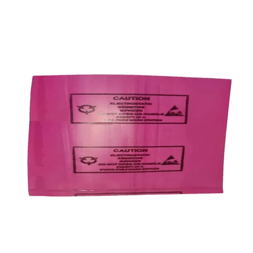 Anti Static Pink Poly Bag - Length: 16 Inch (In)