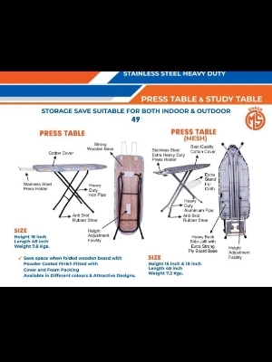 PRESS TABLE