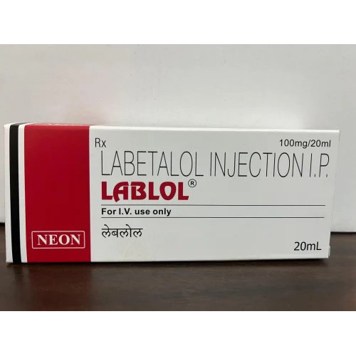 Labetalol Injection IP - Liquid Injection Formulation | Salt Composition: Labetalol, Dosage: As Directed by Physician, Storage: Cool and Dry Place